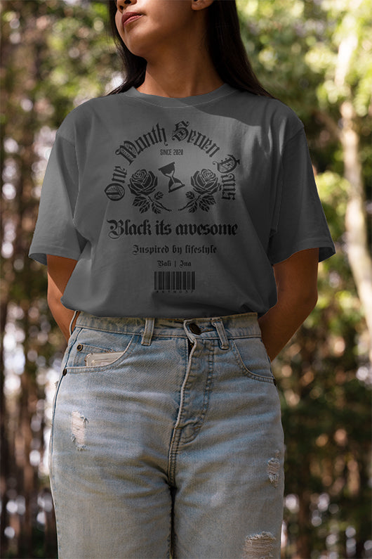 Black It's Awesome Tee