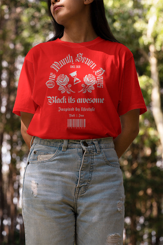 Black It's Awesome Tee