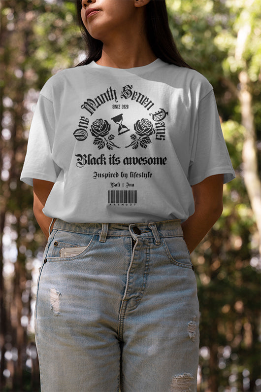 Black It's Awesome Tee