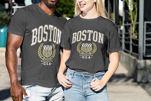 Couples Printed T-shirt