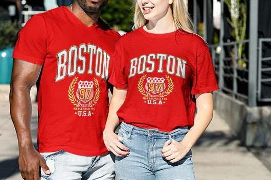 Couples Printed T-shirt