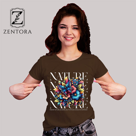 Nature Printed Tee