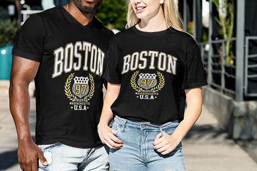 Couples Printed T-shirt