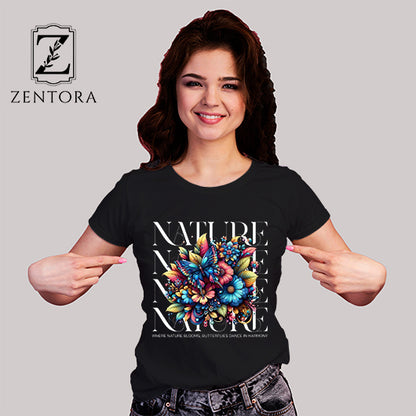 Nature Printed Tee