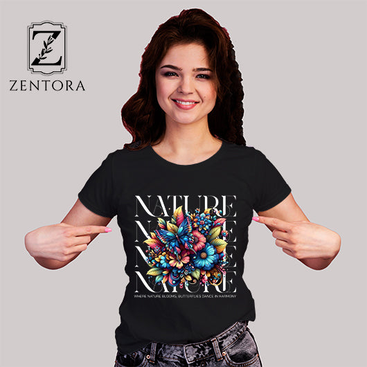 Nature Printed Tee